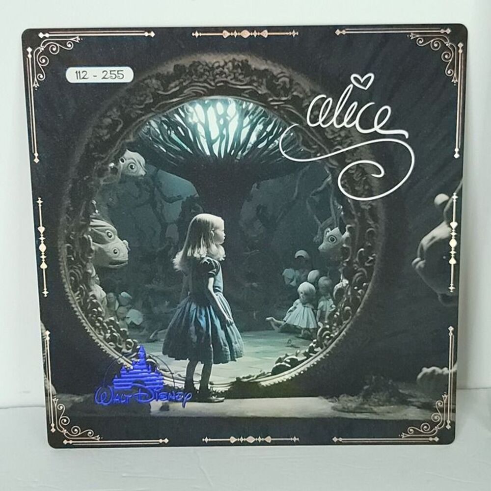 Alice Disney 100th Anniversary Limited Edition Art Card Print Big One 112/255